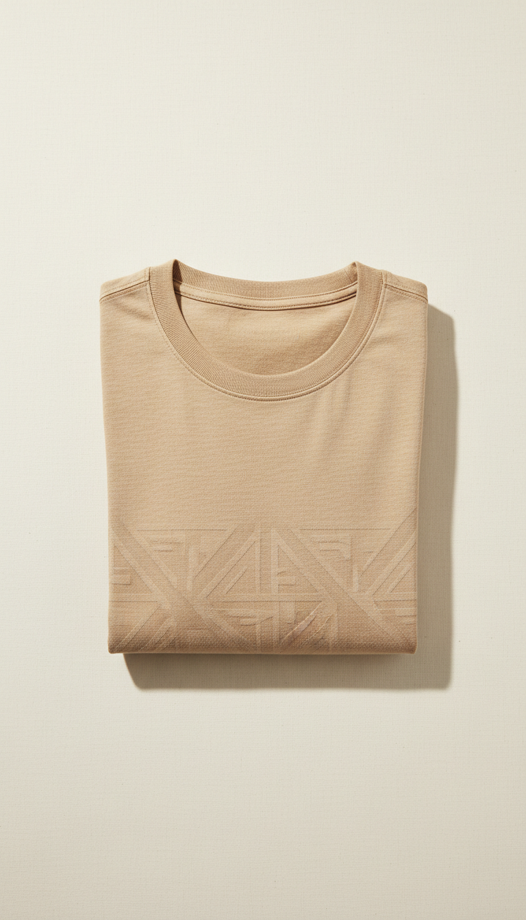 Men's Crew Neck Tee Long-Staple Cotton