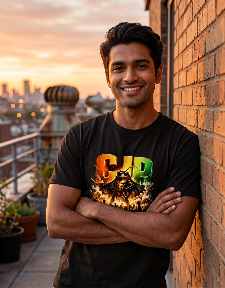 SCP Cockroach Graphic T-Shirt