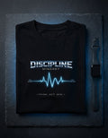 Discipline Mindset Graphic T-Shirt | Premium Motivational Unisex Cotton Tee