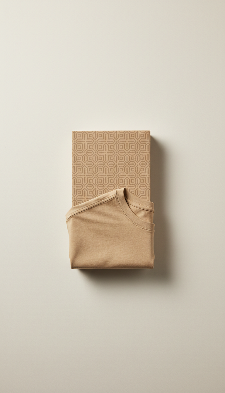 Minimalist Tee Box Embossed Logo