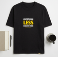 Less Overthink, Execute More Motivation T-Shirt | Premium Inspirational Unisex Cotton Tee