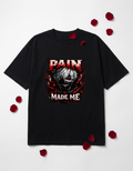 Pain Made Me Anime Graphic T-Shirt | Dark Aesthetic Premium Unisex Cotton Tee